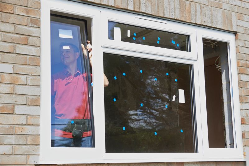 Modern Window Installation on Home